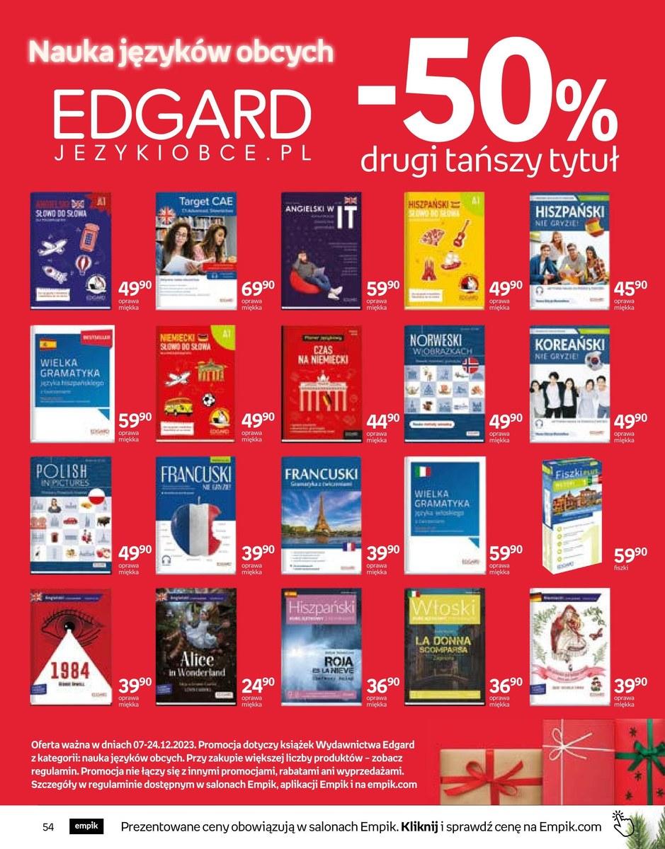 Gazetka promocyjna empik str. 54