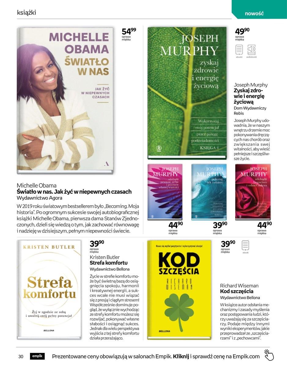 Gazetka promocyjna empik str. 30