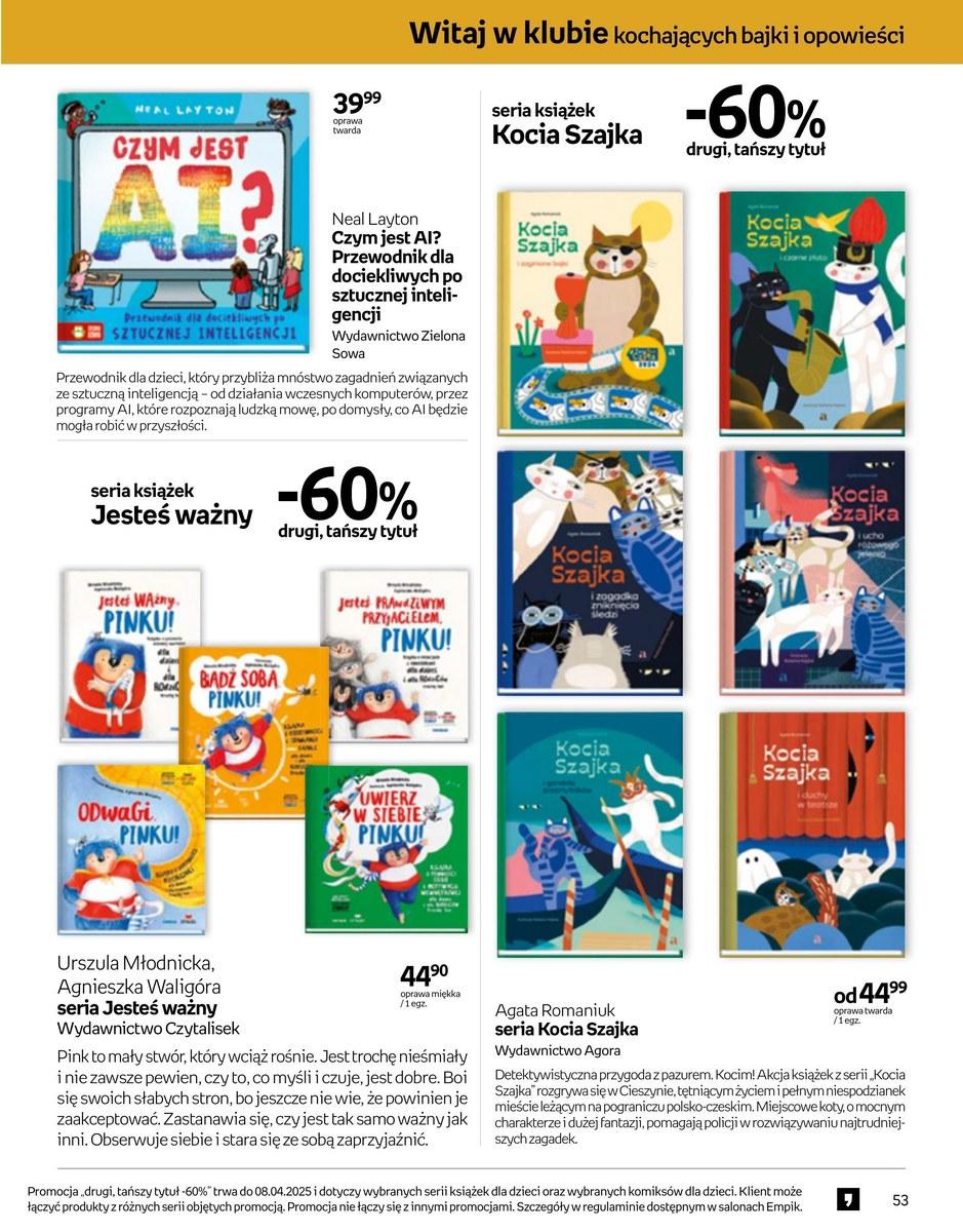 Gazetka promocyjna empik str. 53