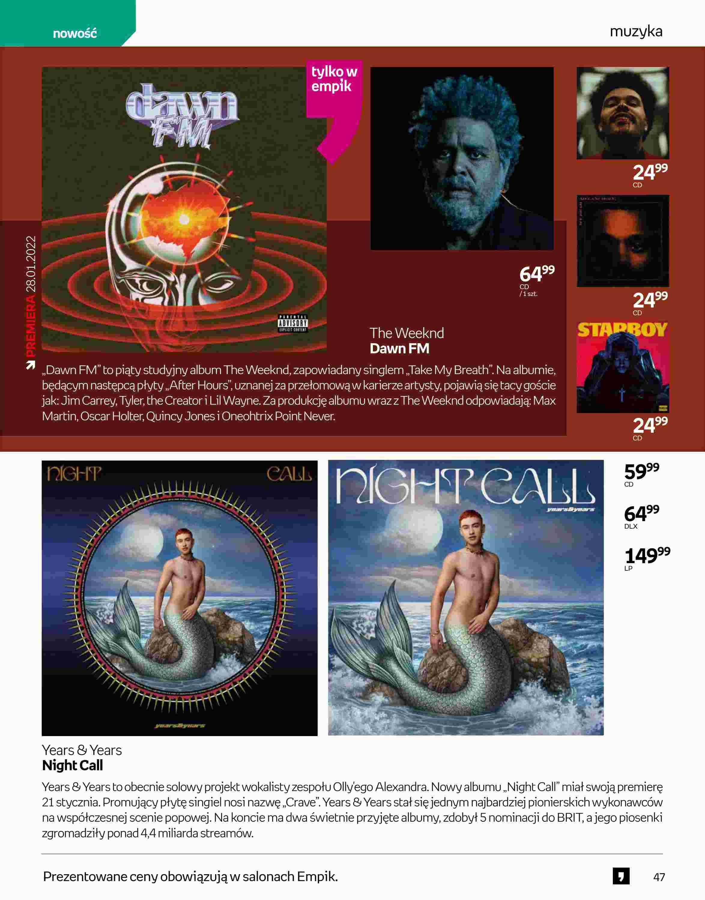 Gazetka promocyjna empik str. 47