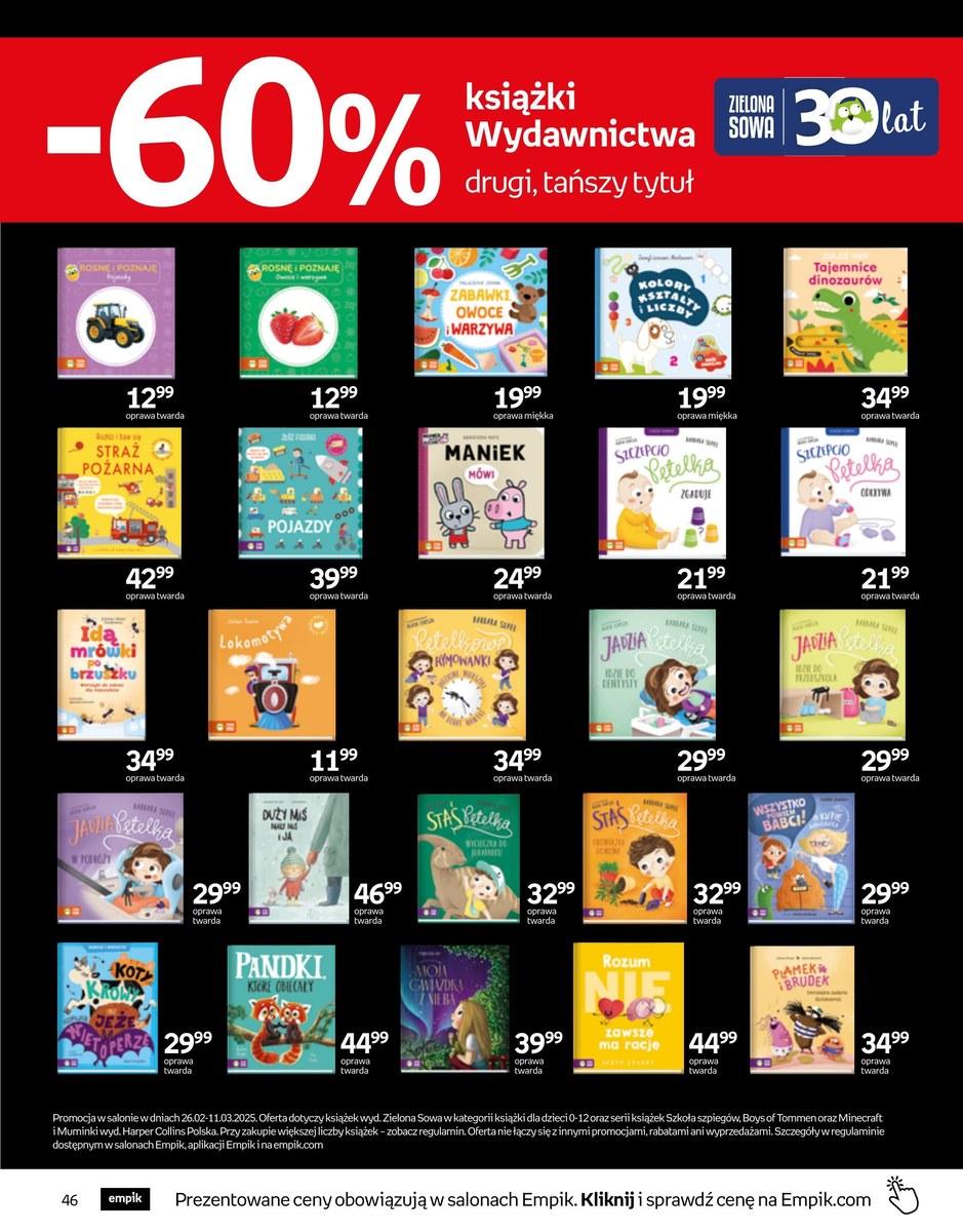 Gazetka promocyjna empik str. 46
