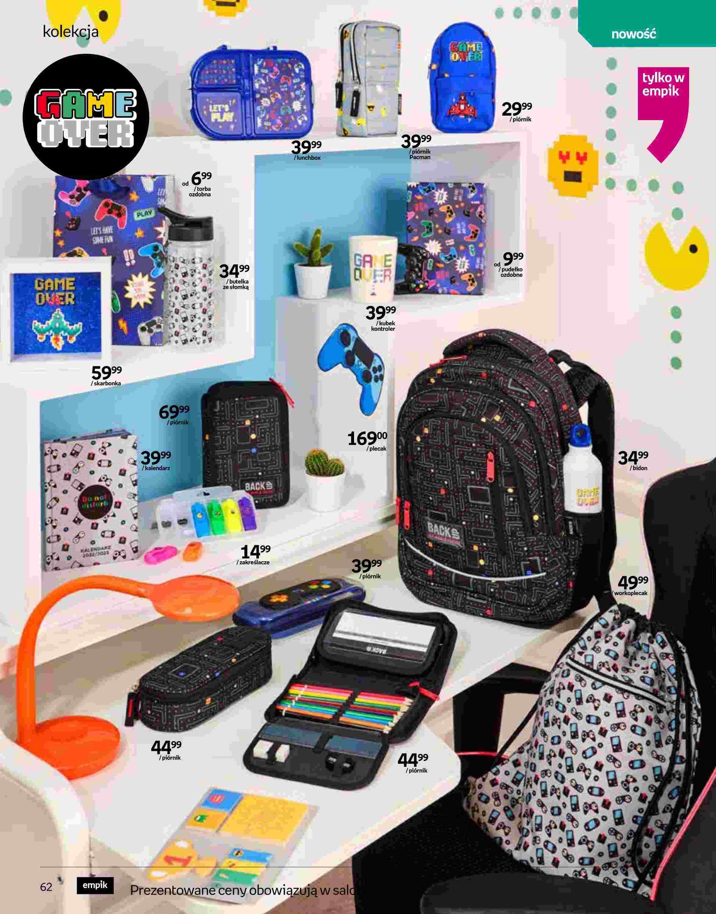 Gazetka promocyjna empik str. 62