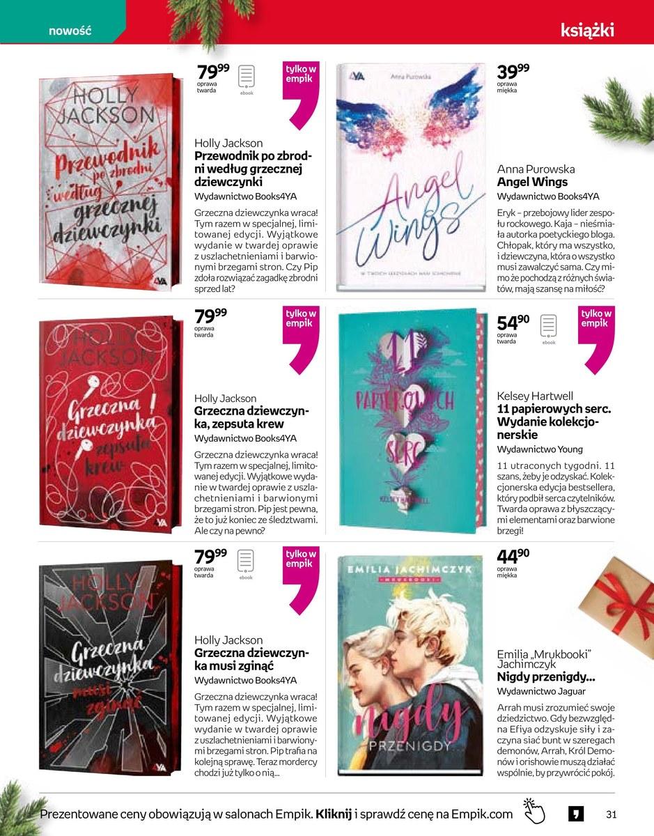 Gazetka promocyjna empik str. 31