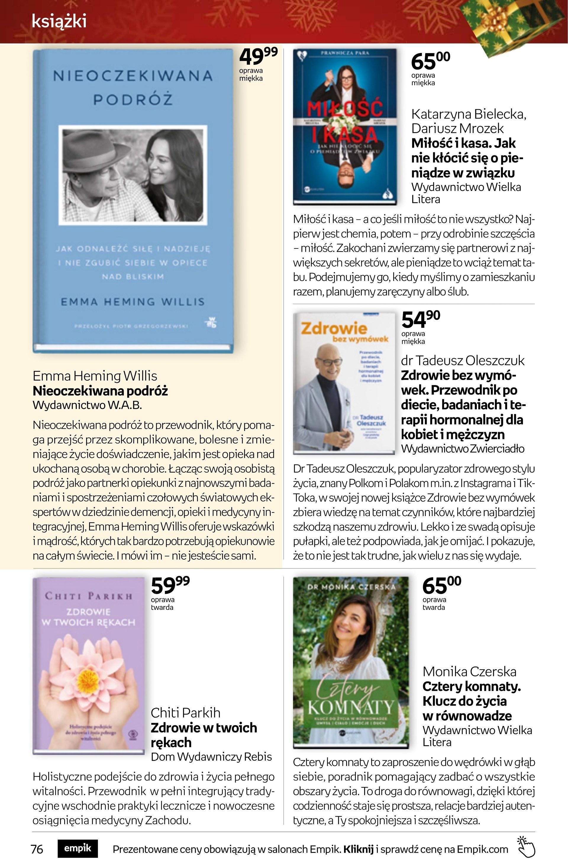 Gazetka promocyjna empik str. 76