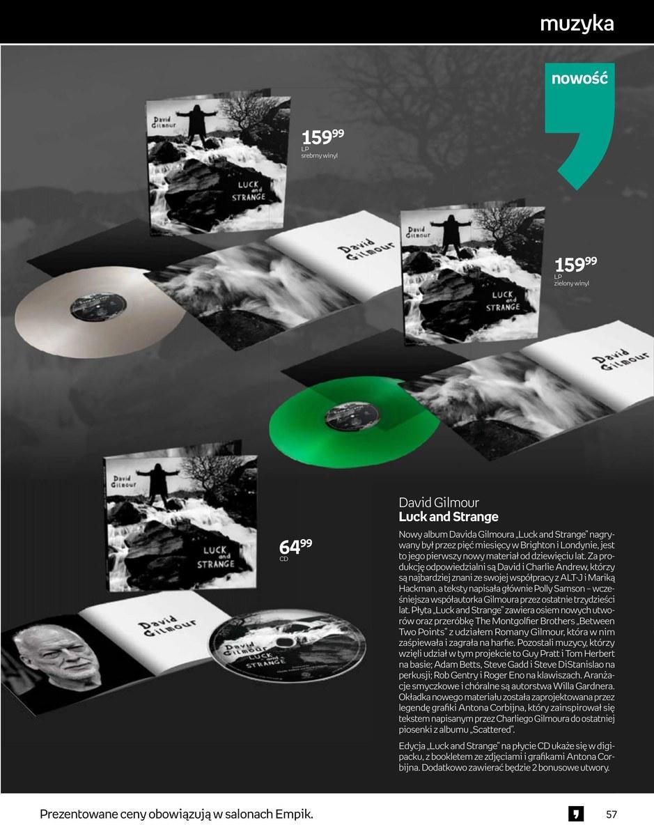 Gazetka promocyjna empik str. 57
