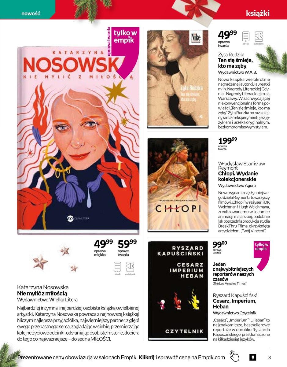 Gazetka promocyjna empik str. 3