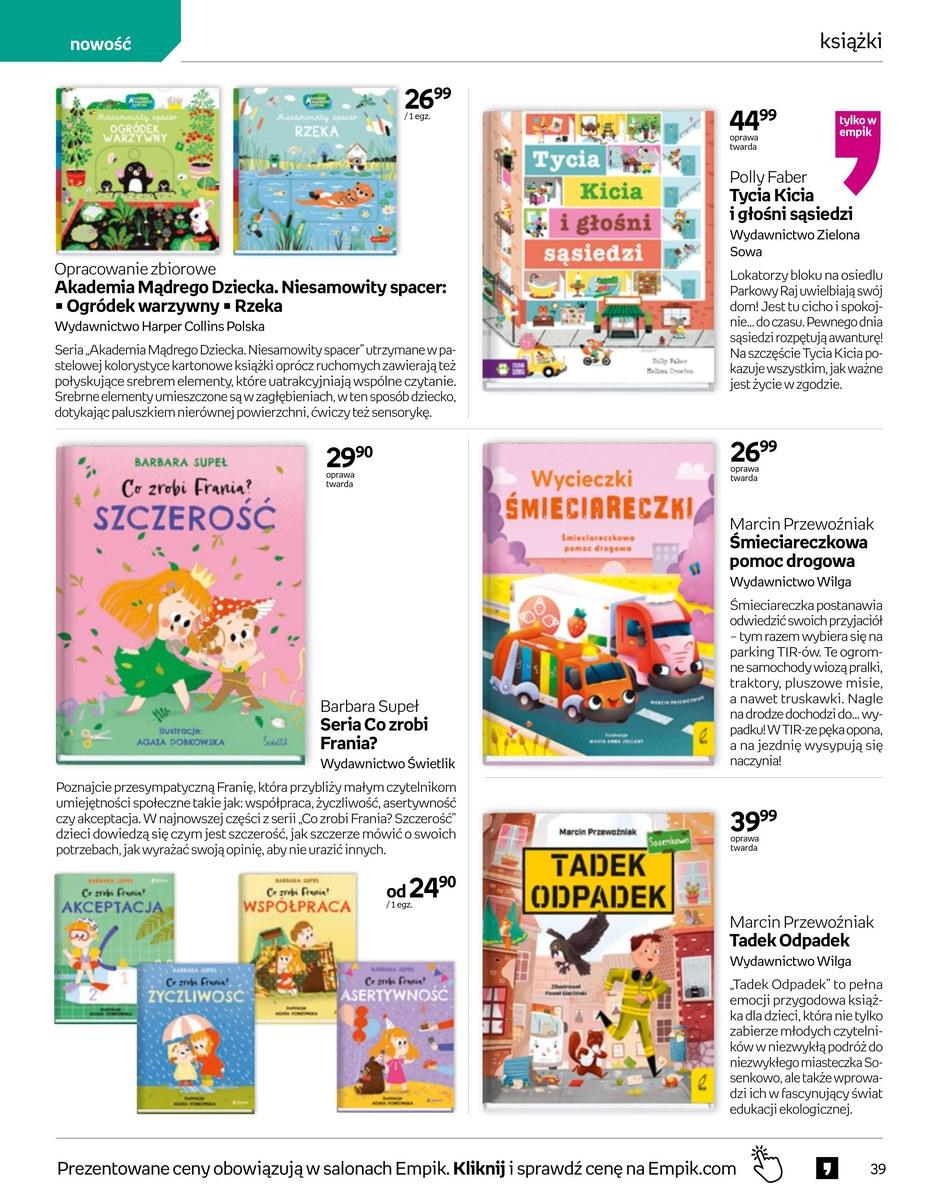 Gazetka promocyjna empik str. 39