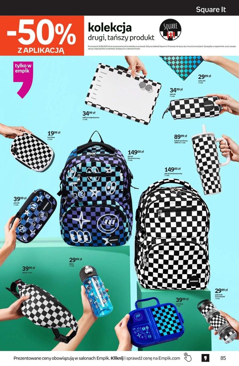 Gazetka promocyjna empik str. 85