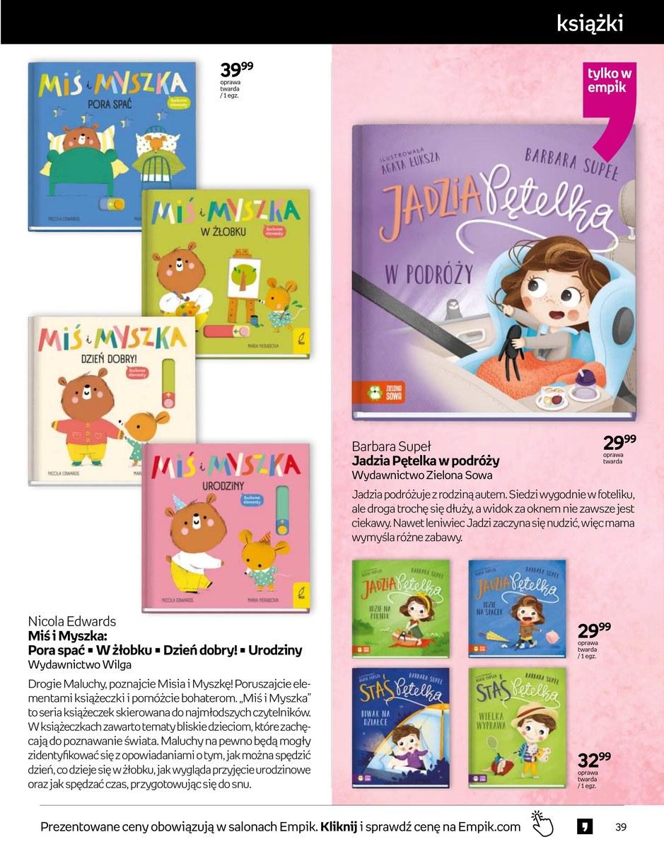 Gazetka promocyjna empik str. 39