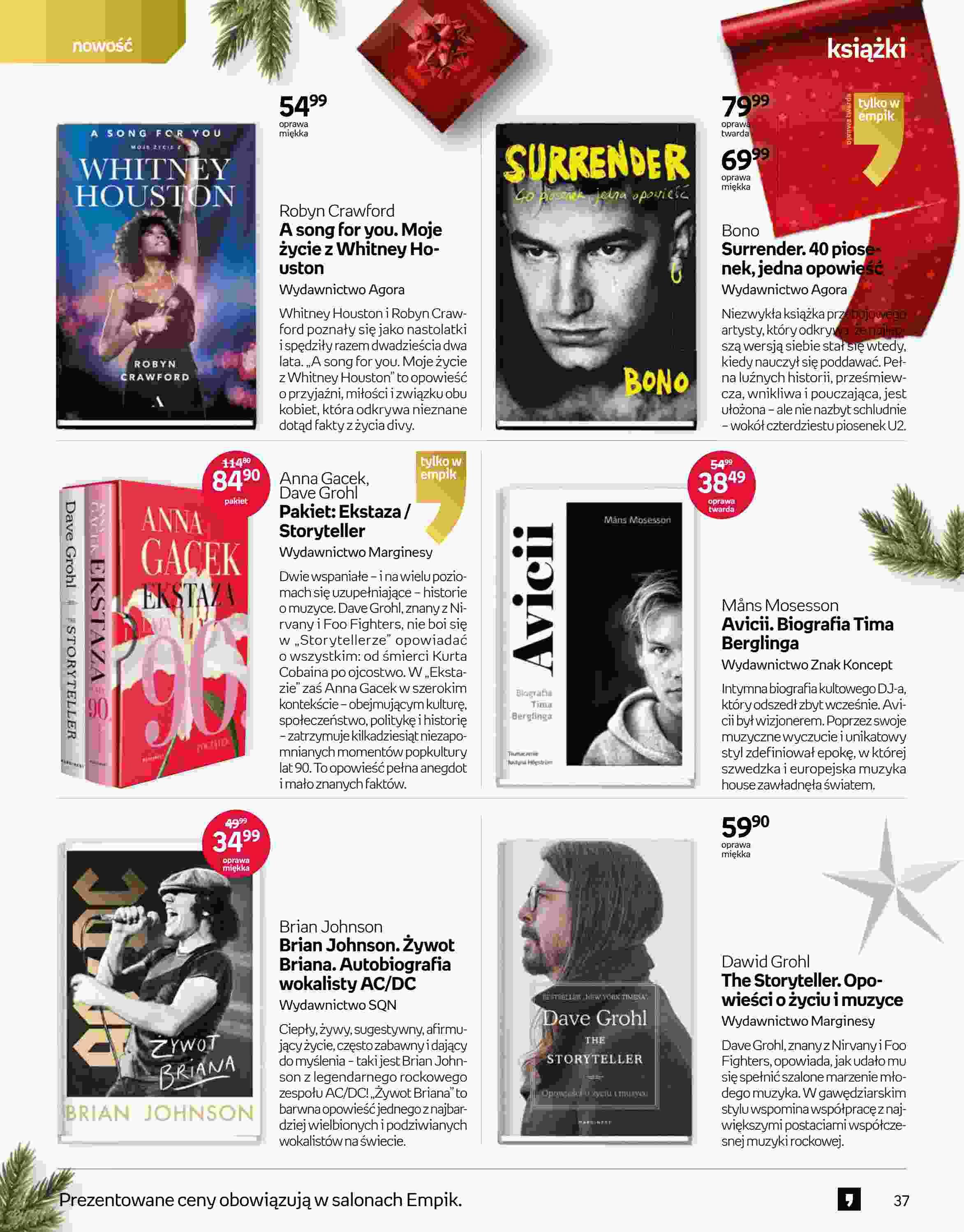 Gazetka promocyjna empik str. 37