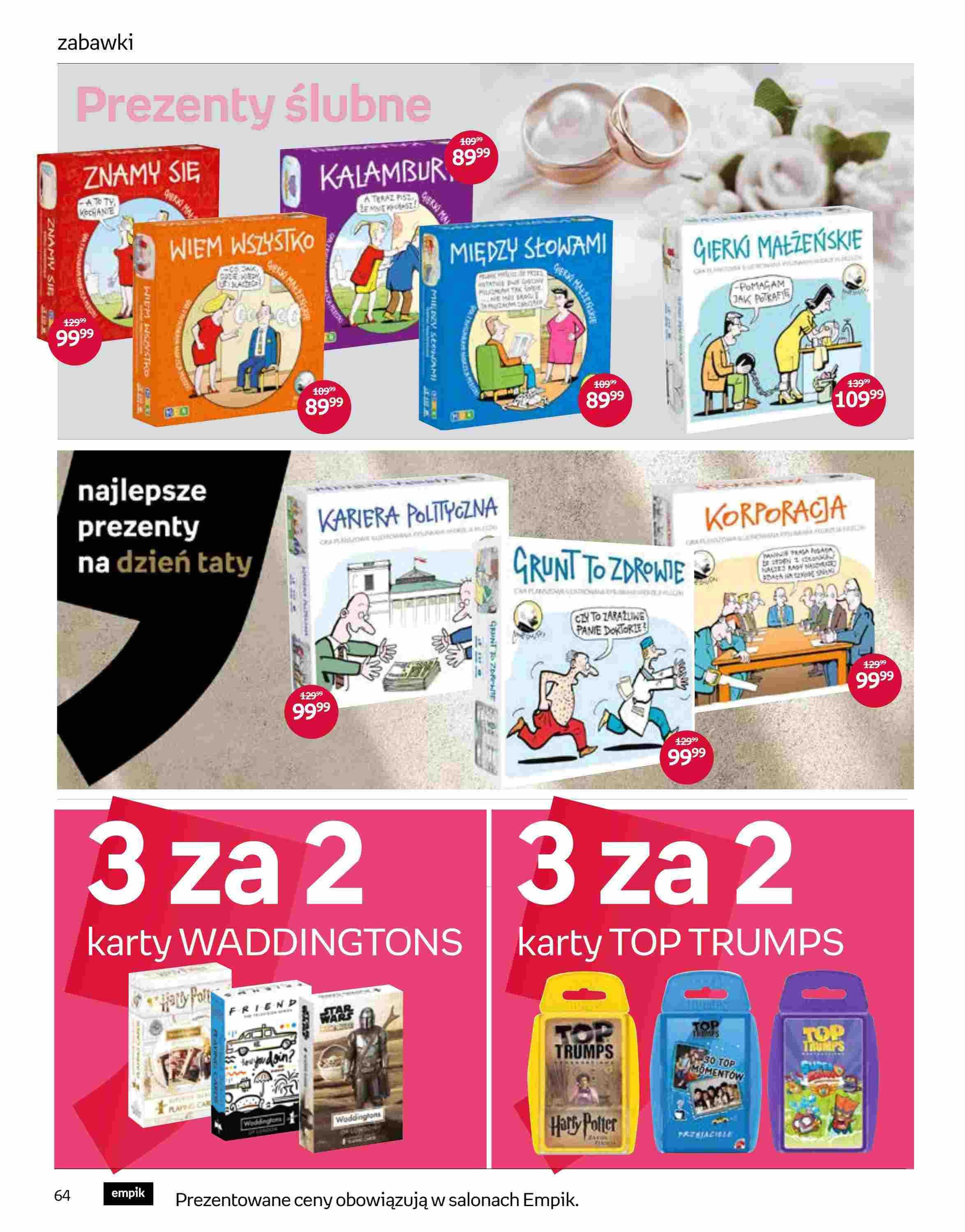 Gazetka promocyjna empik str. 64