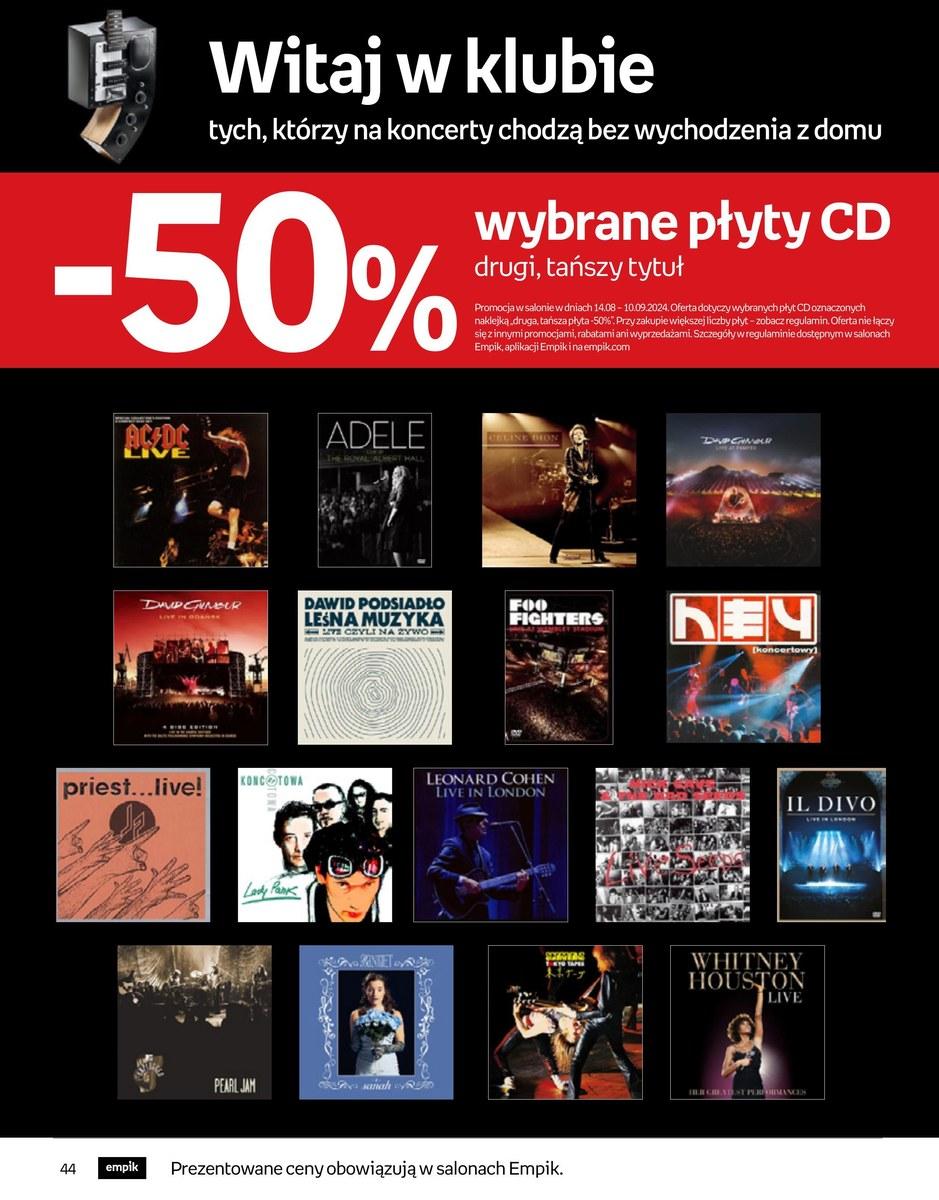 Gazetka promocyjna empik str. 44