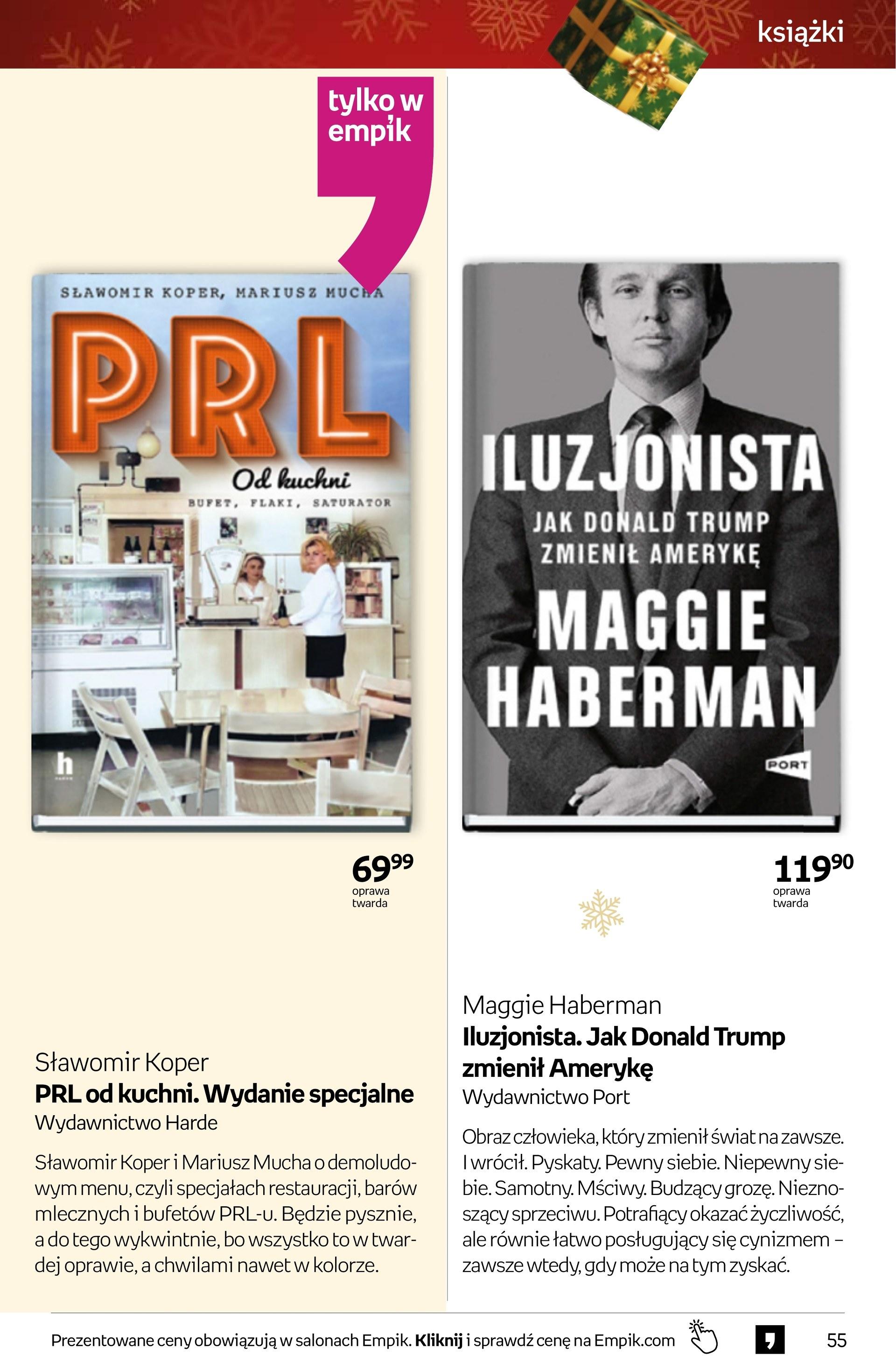 Gazetka promocyjna empik str. 55