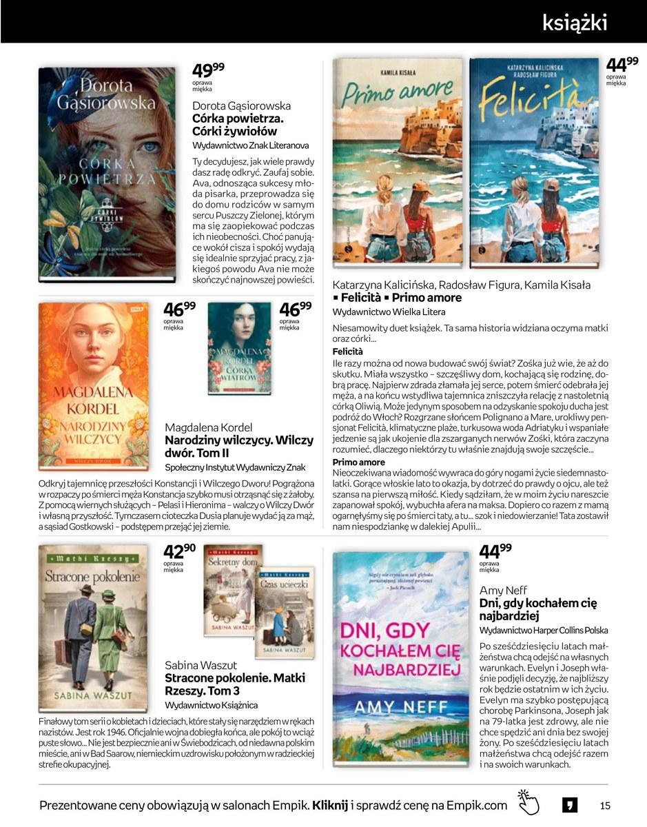 Gazetka promocyjna empik str. 15