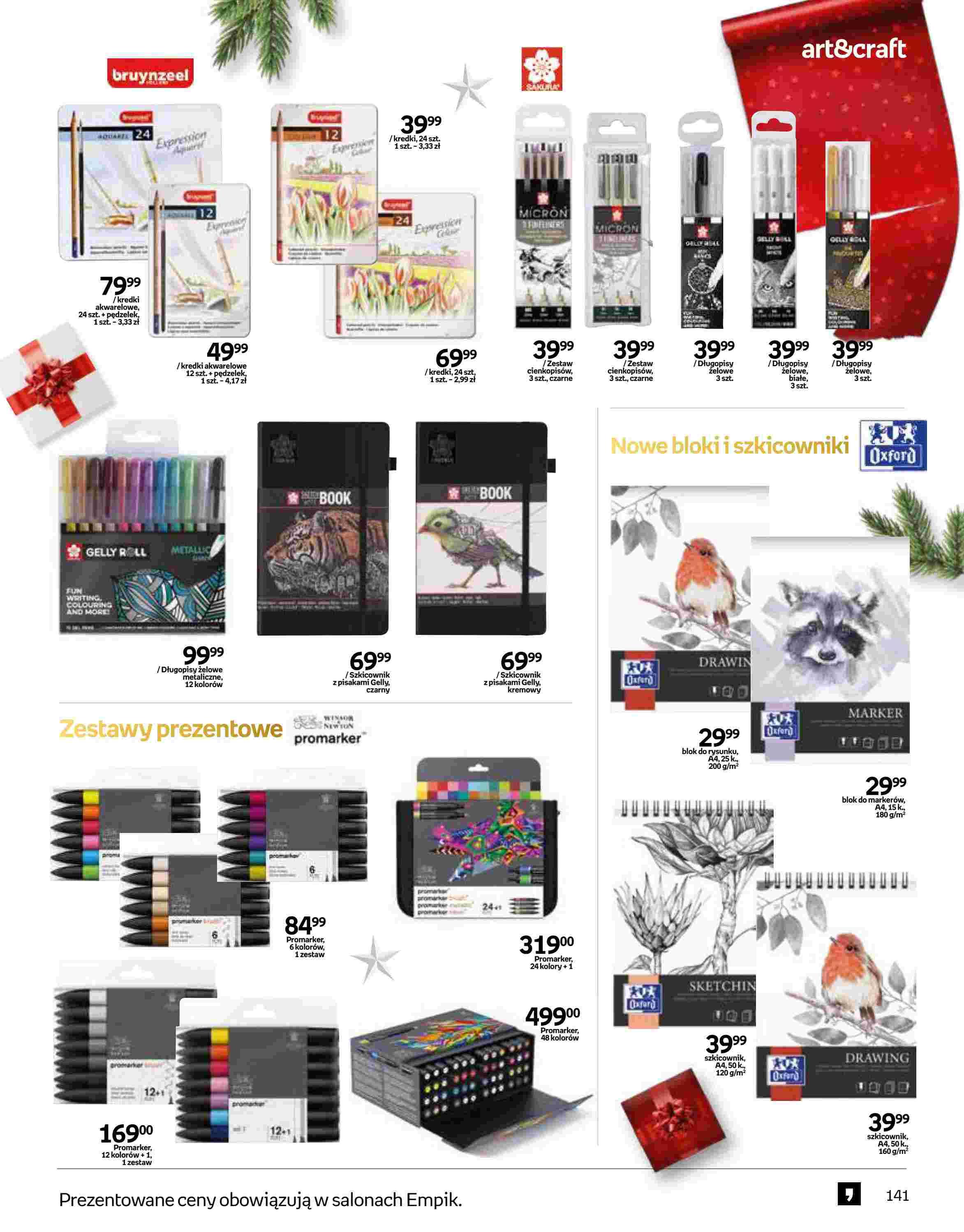 Gazetka promocyjna empik str. 141