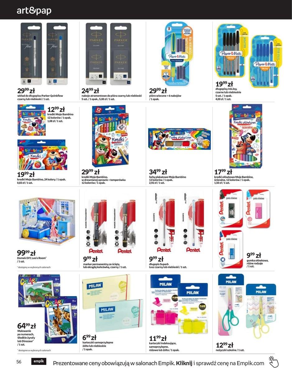 Gazetka promocyjna empik str. 56