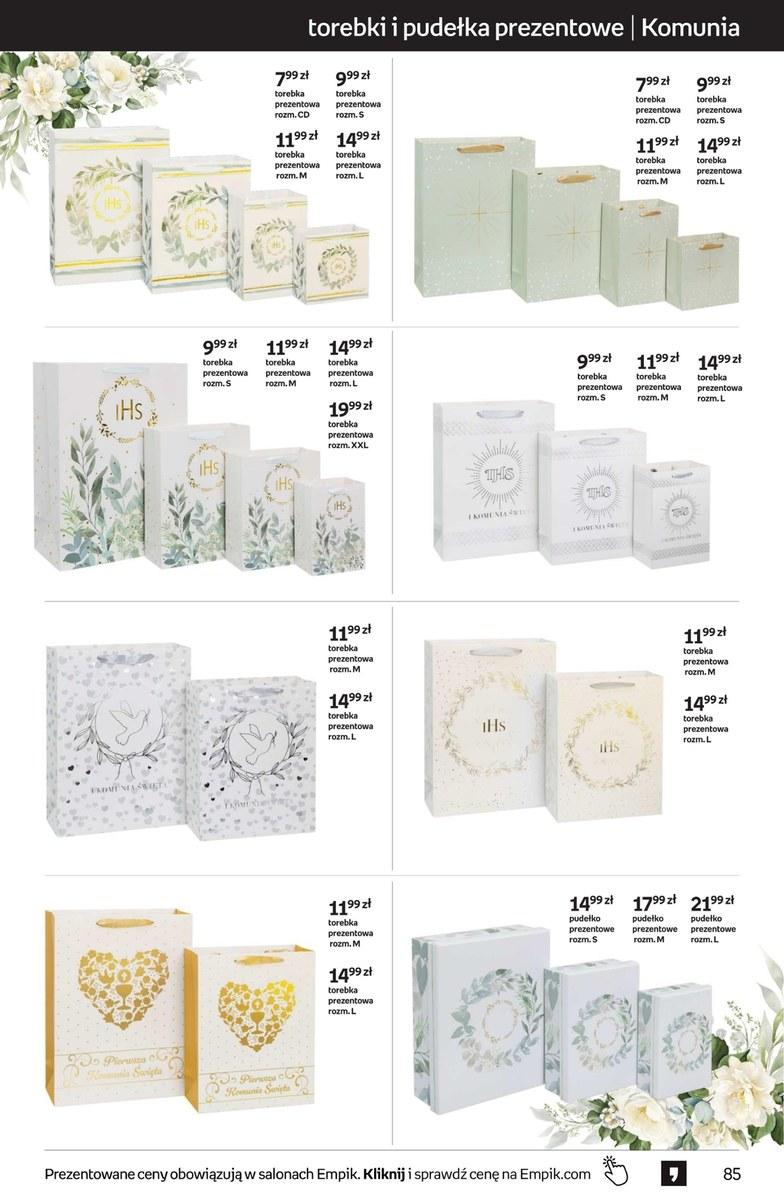 Gazetka promocyjna empik str. 85