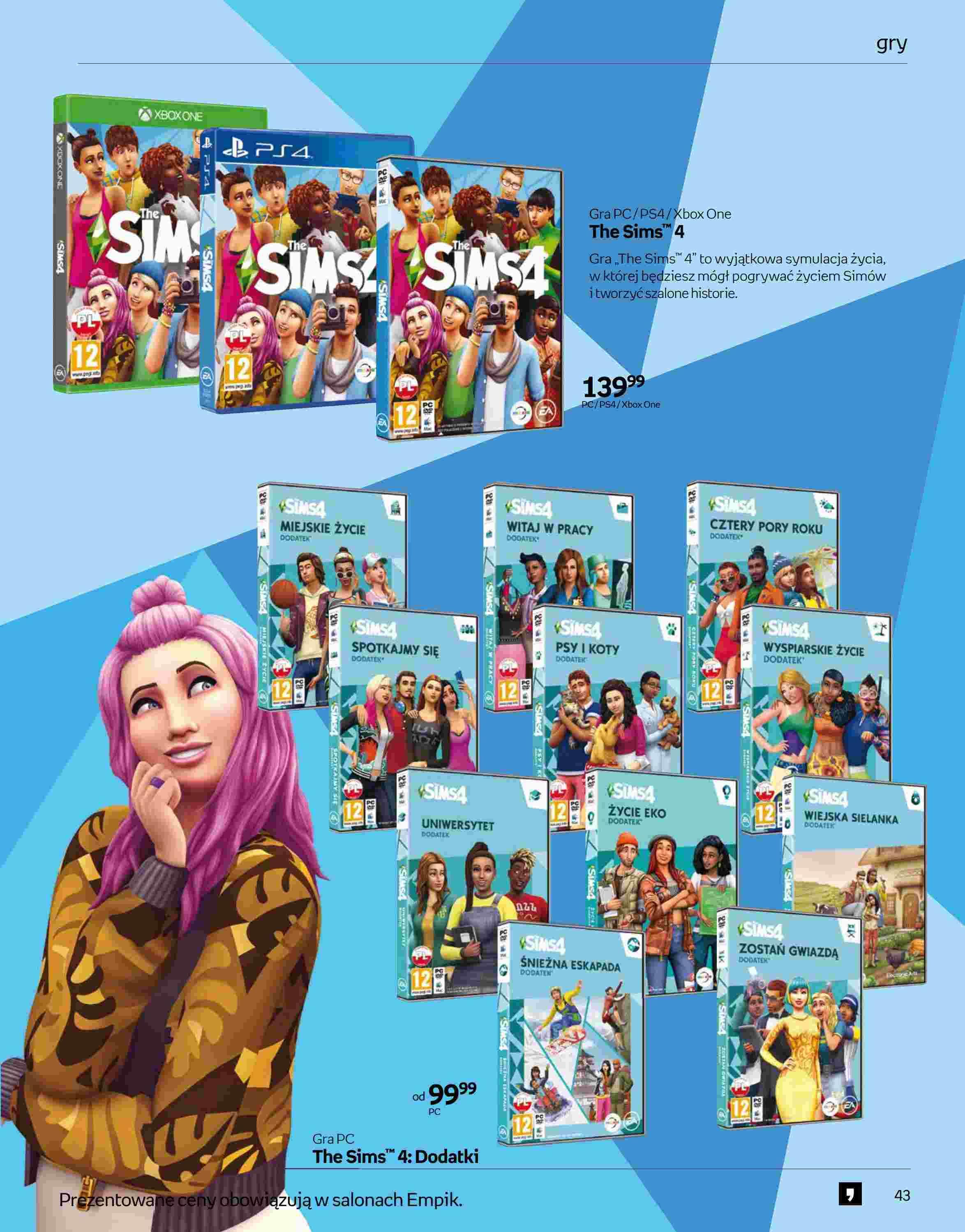 Gazetka promocyjna empik str. 43