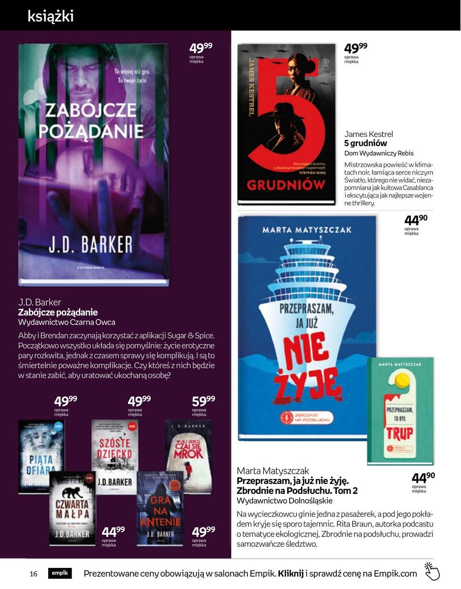 Gazetka promocyjna empik str. 16