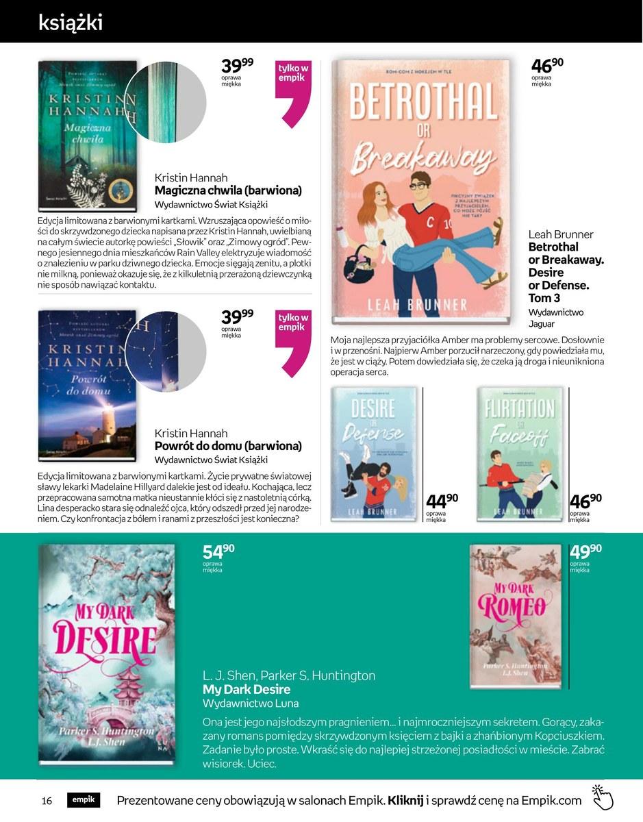 Gazetka promocyjna empik str. 16