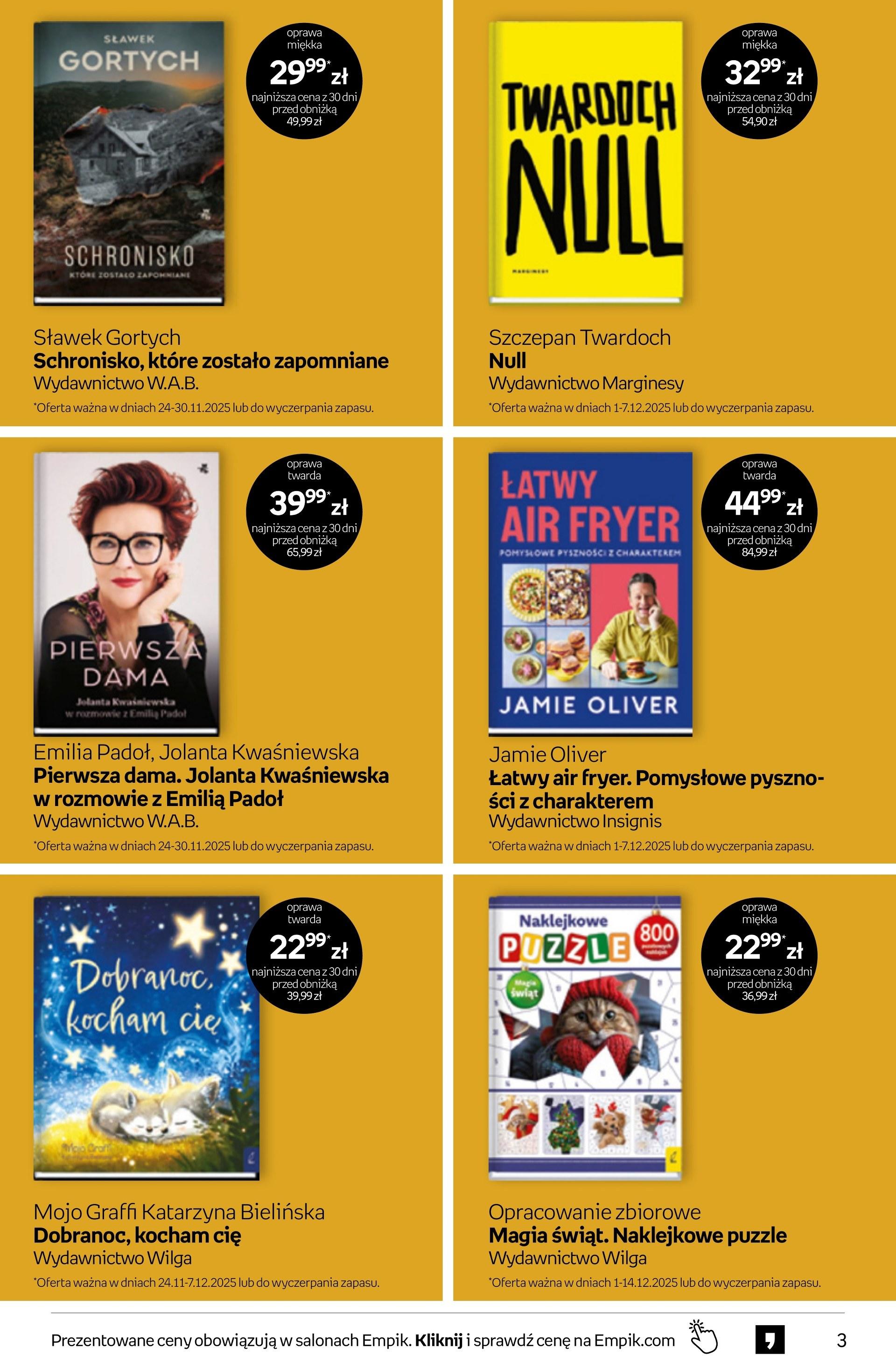 Gazetka promocyjna empik str. 3