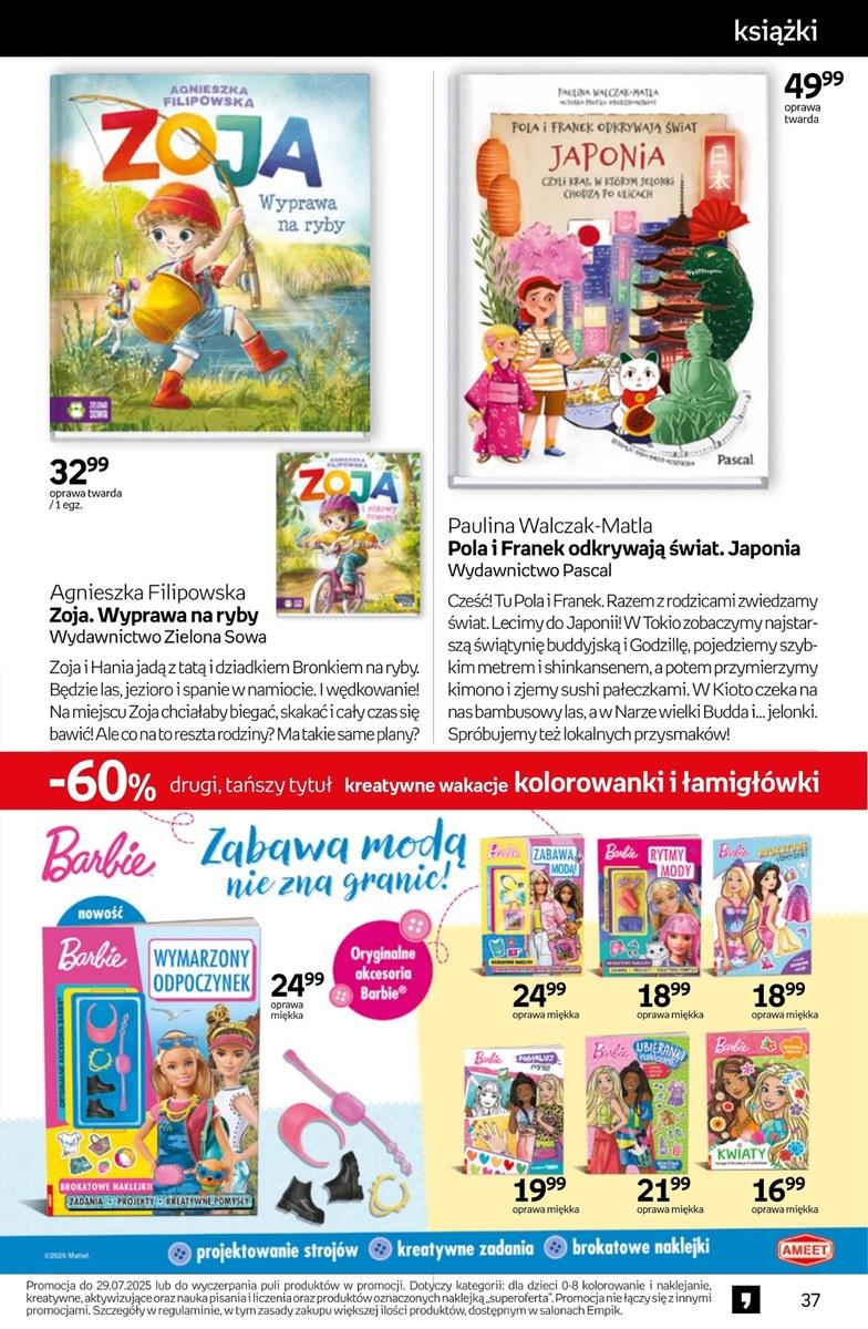 Gazetka promocyjna empik str. 37
