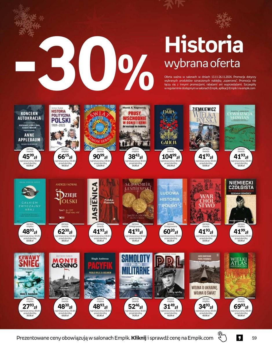 Gazetka promocyjna empik str. 59