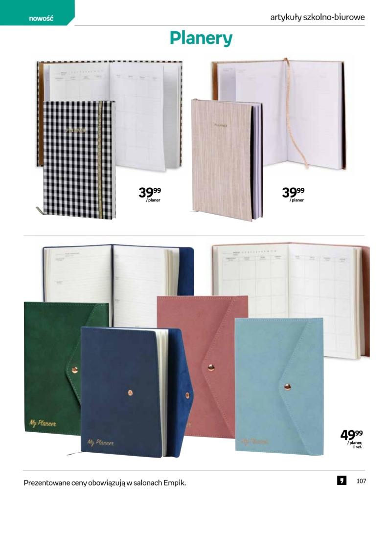 Gazetka promocyjna empik str. 107