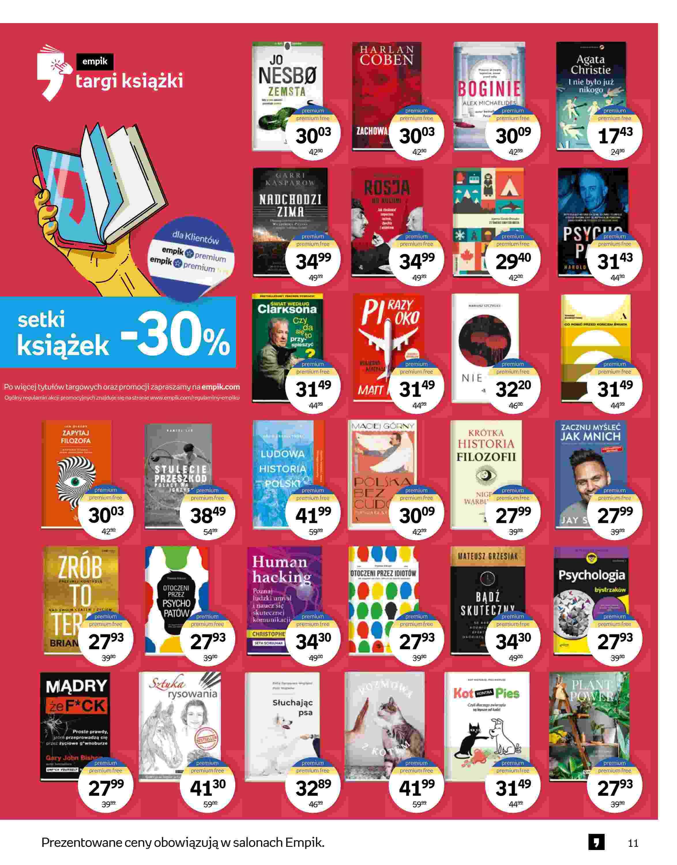 Gazetka promocyjna empik str. 11