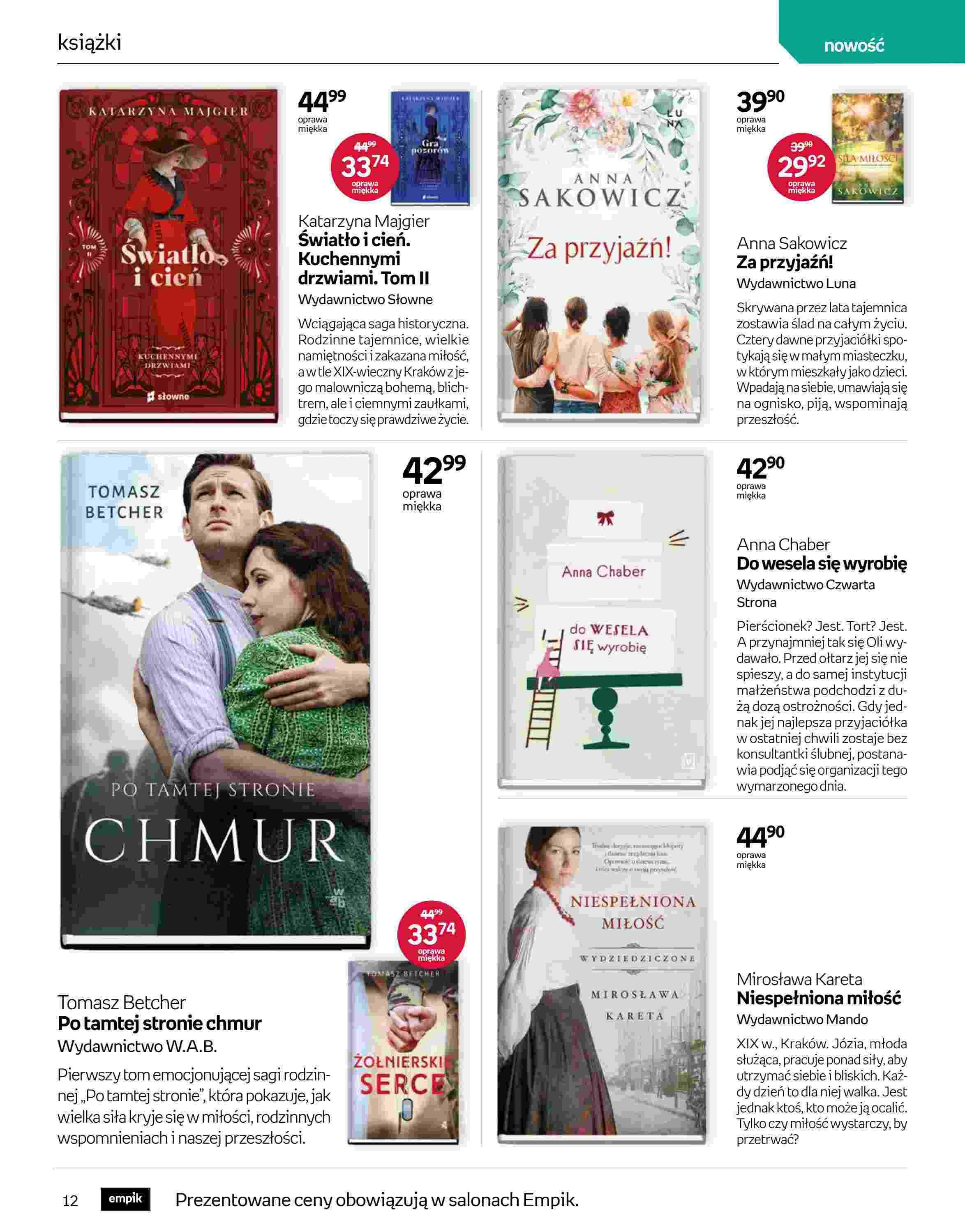 Gazetka promocyjna empik str. 12