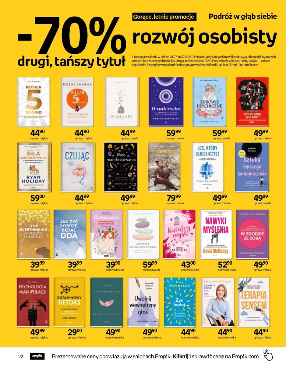 Gazetka promocyjna empik str. 22