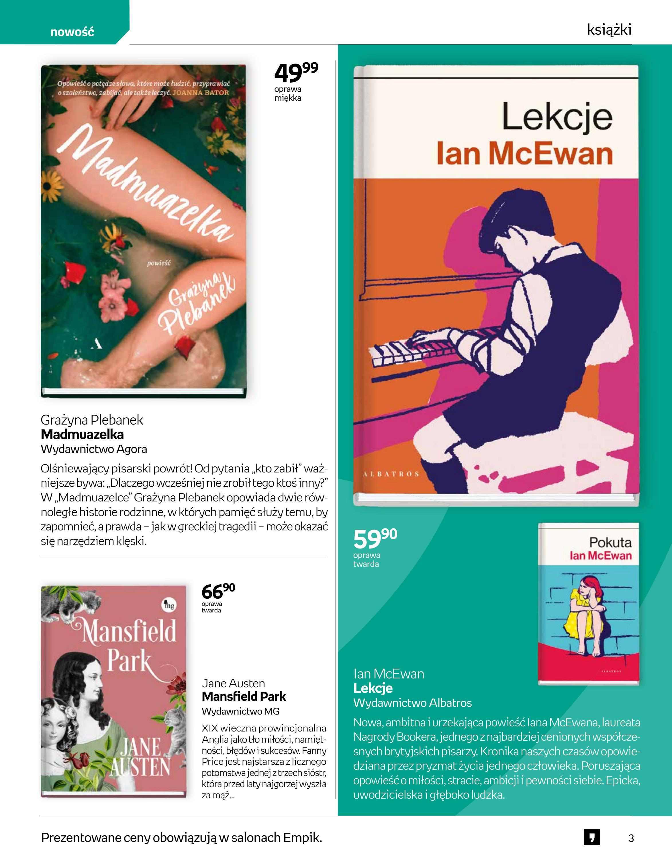 Gazetka promocyjna empik str. 3