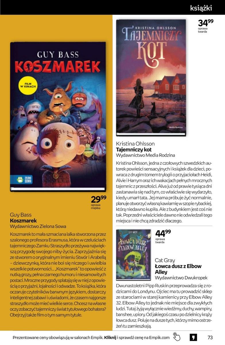 Gazetka promocyjna empik str. 73