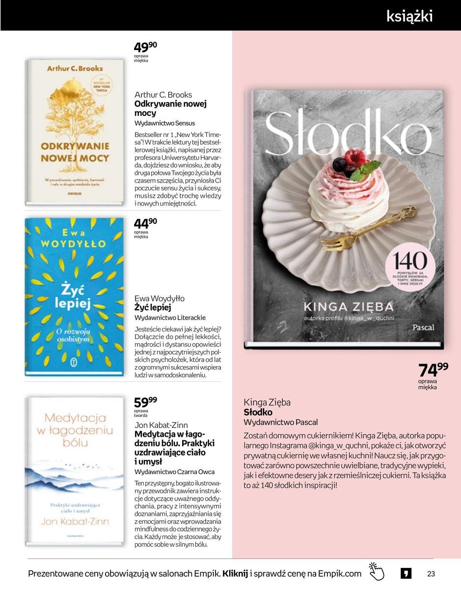 Gazetka promocyjna empik str. 23