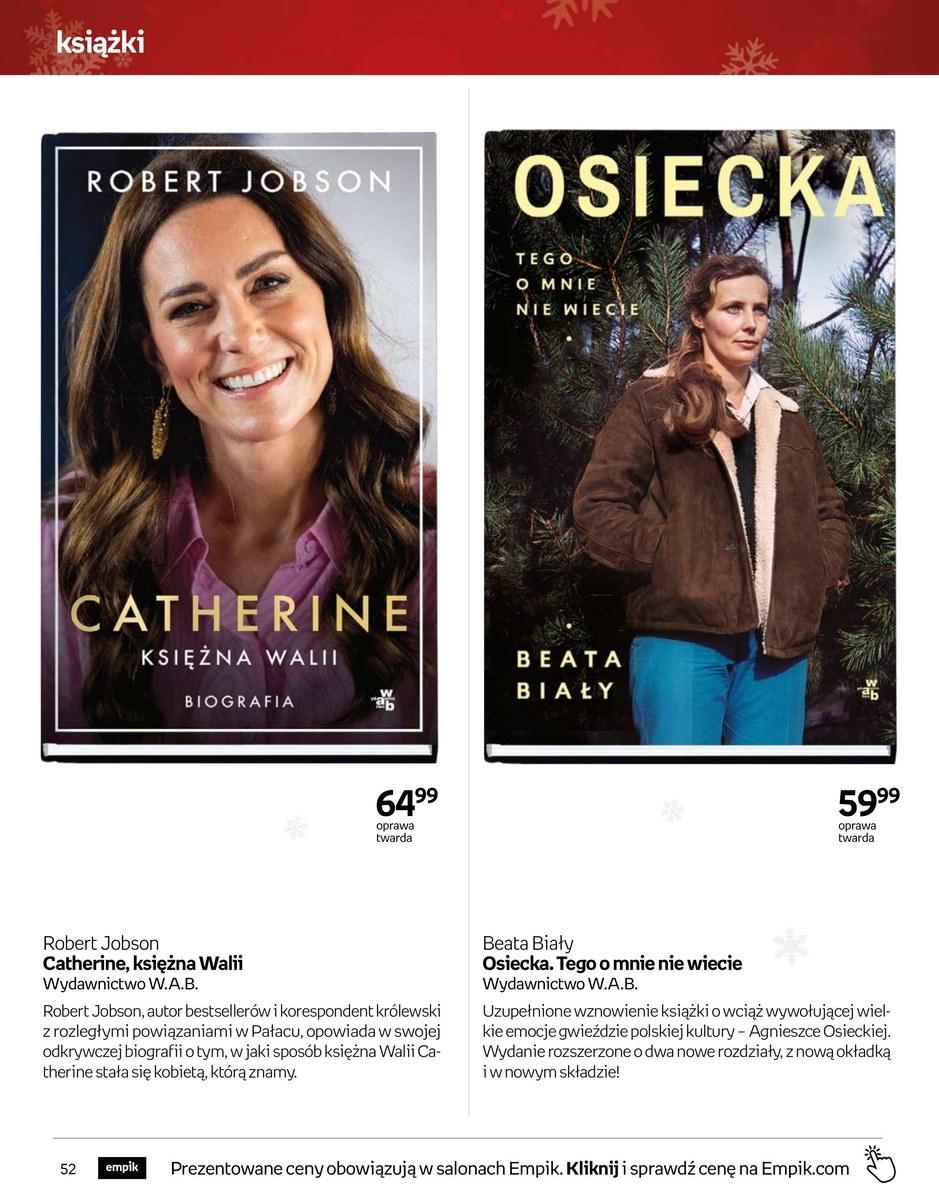 Gazetka promocyjna empik str. 52