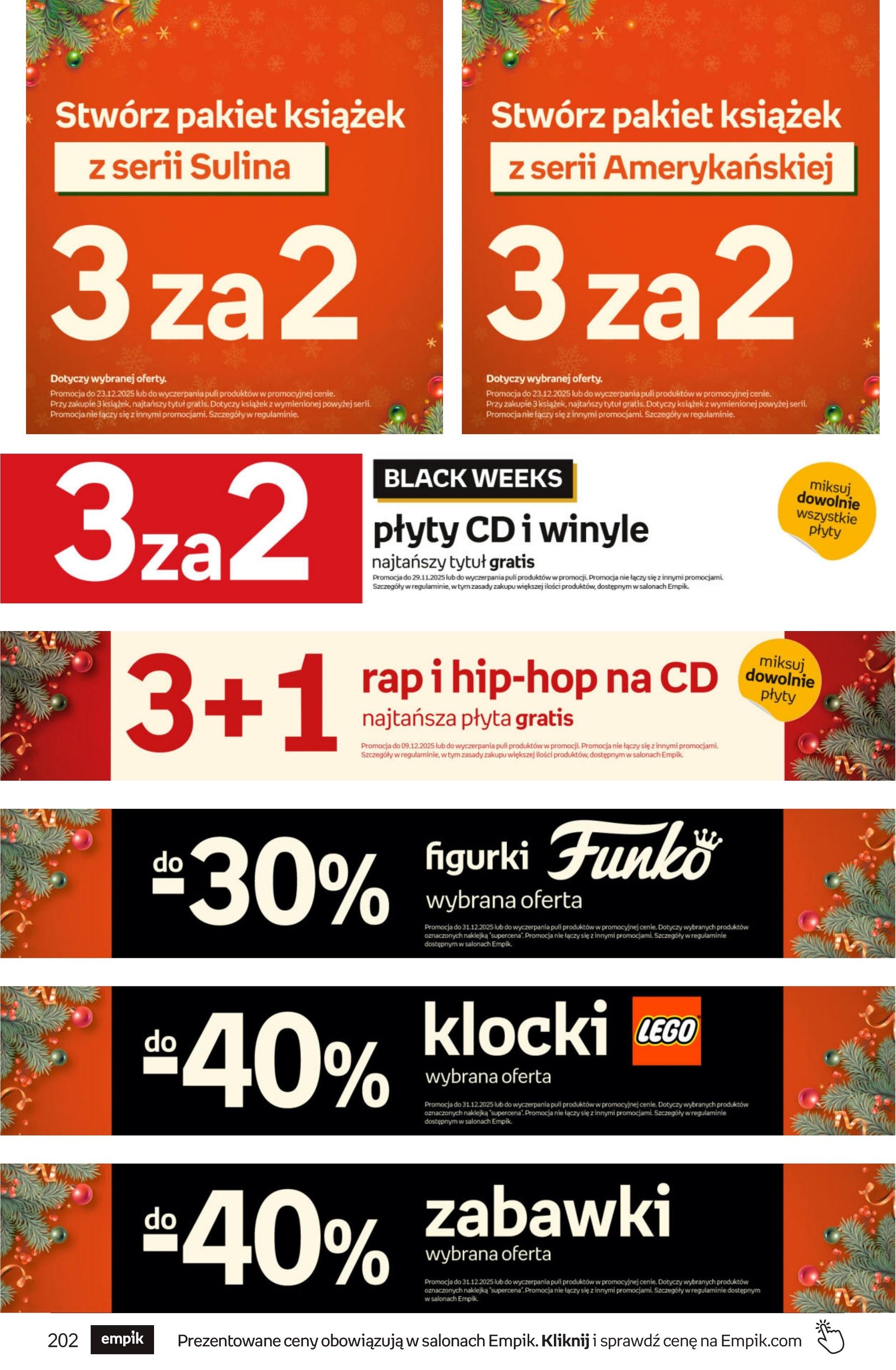 Gazetka promocyjna empik str. 202