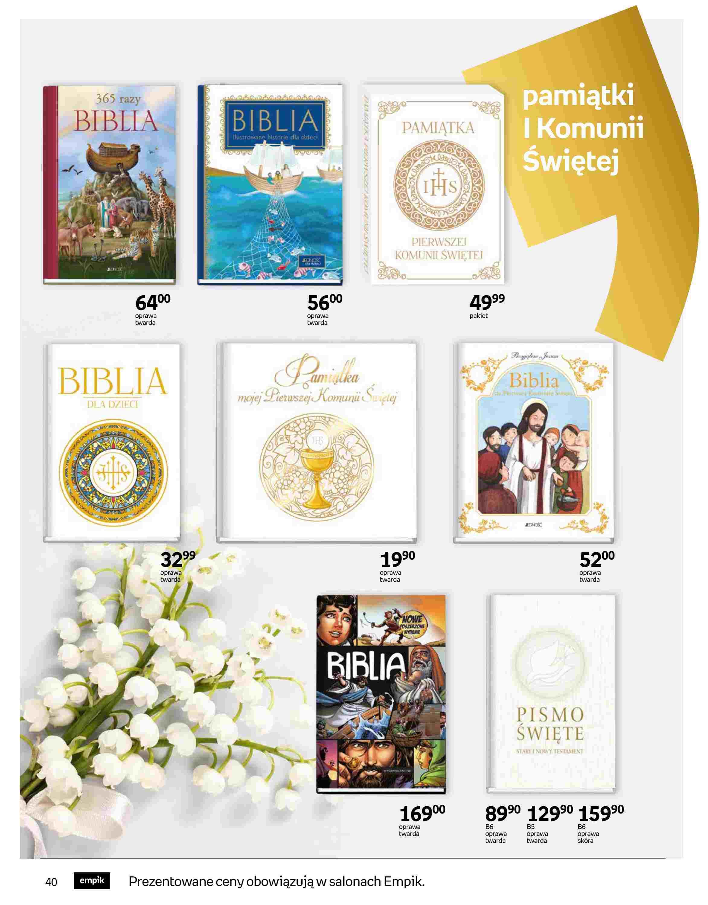 Gazetka promocyjna empik str. 40