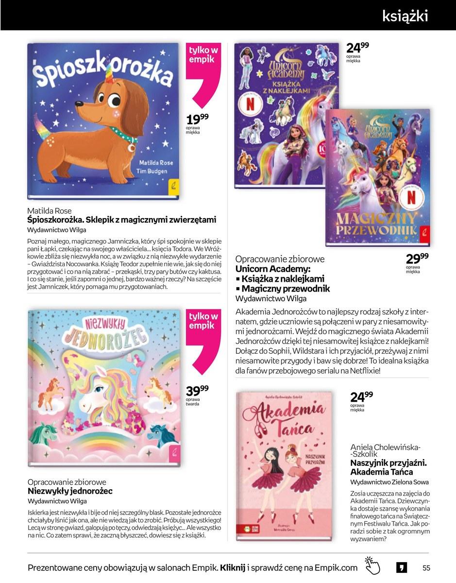 Gazetka promocyjna empik str. 55