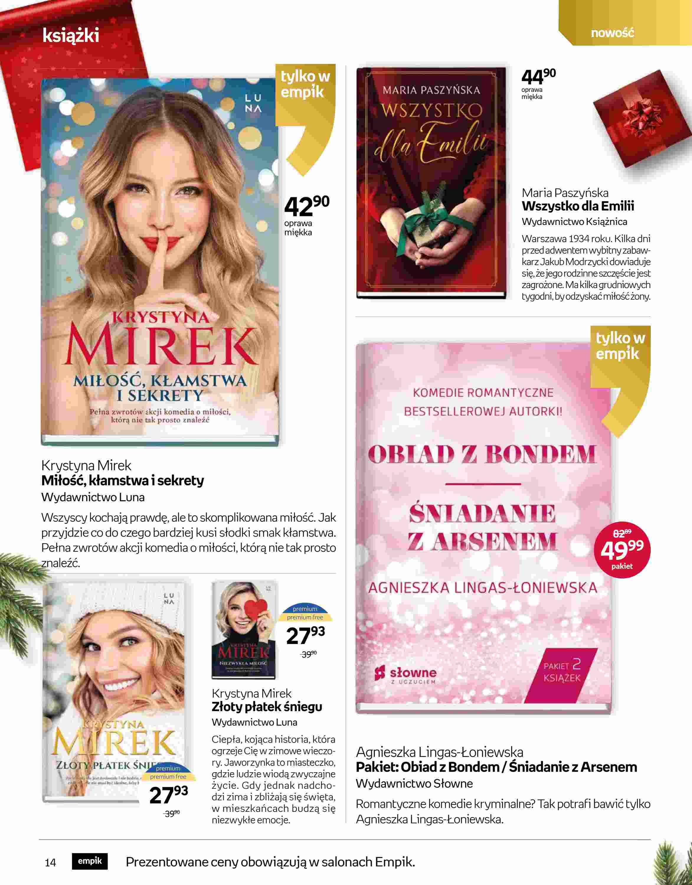 Gazetka promocyjna empik str. 14