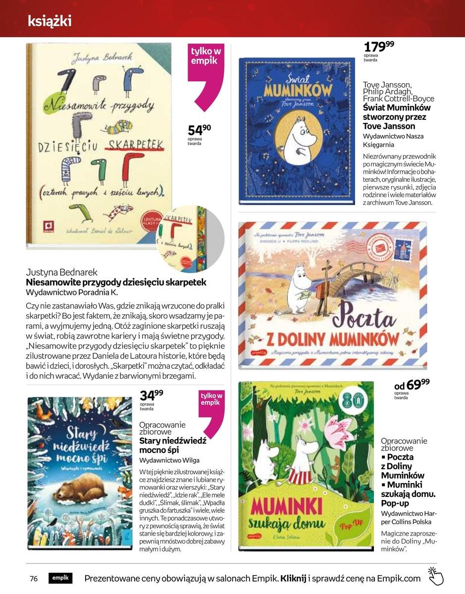 Gazetka promocyjna empik str. 76