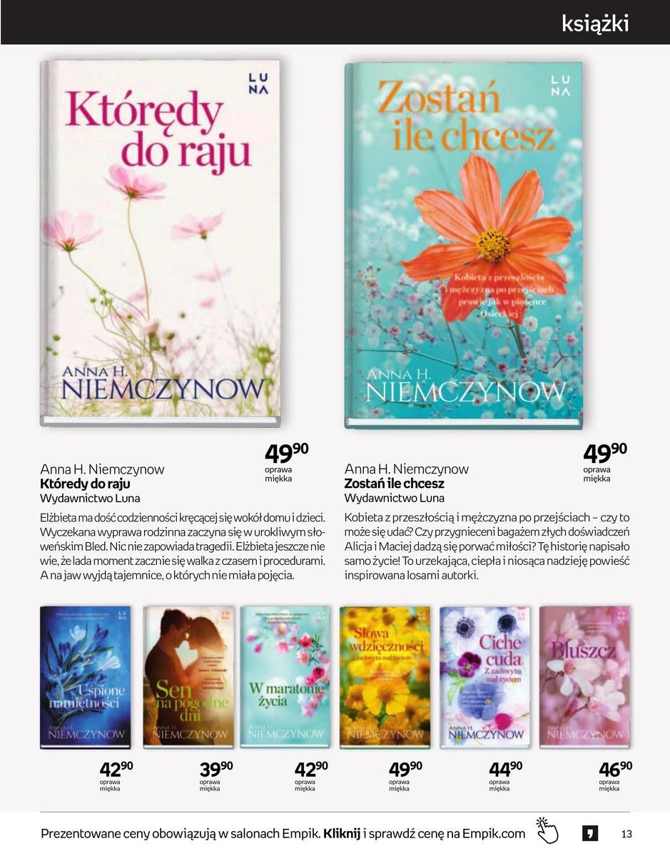 Gazetka promocyjna empik str. 13