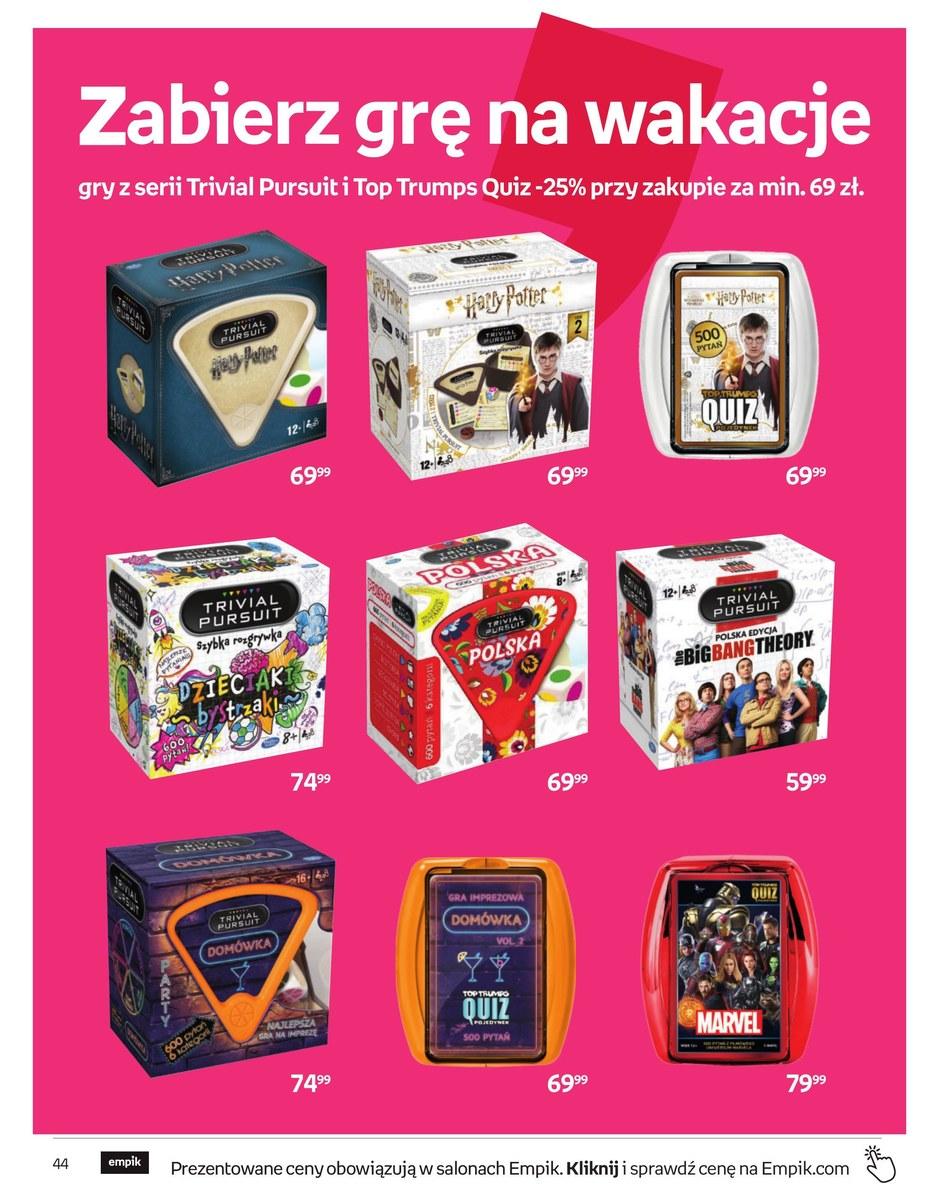 Gazetka promocyjna empik str. 44