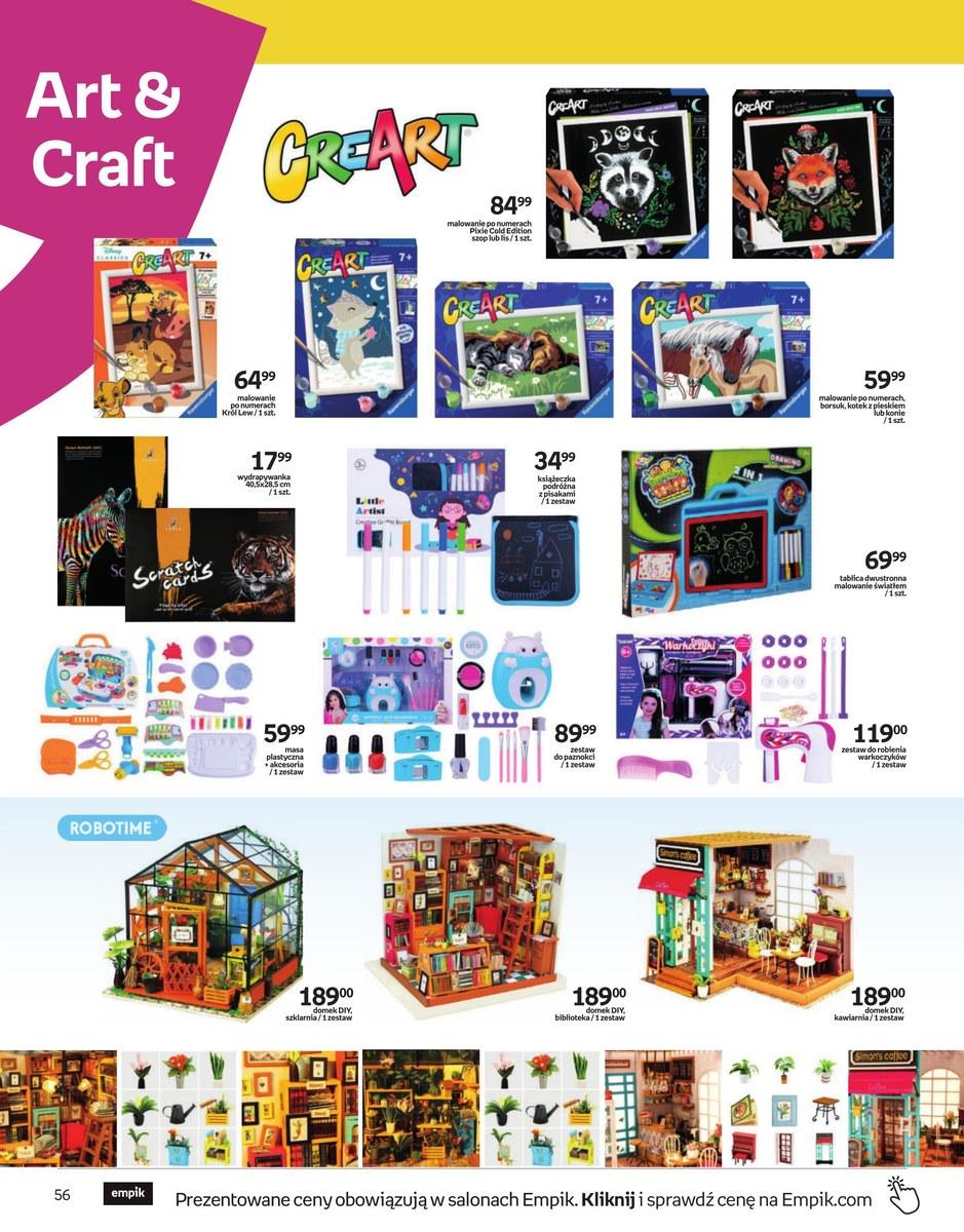 Gazetka promocyjna empik str. 56