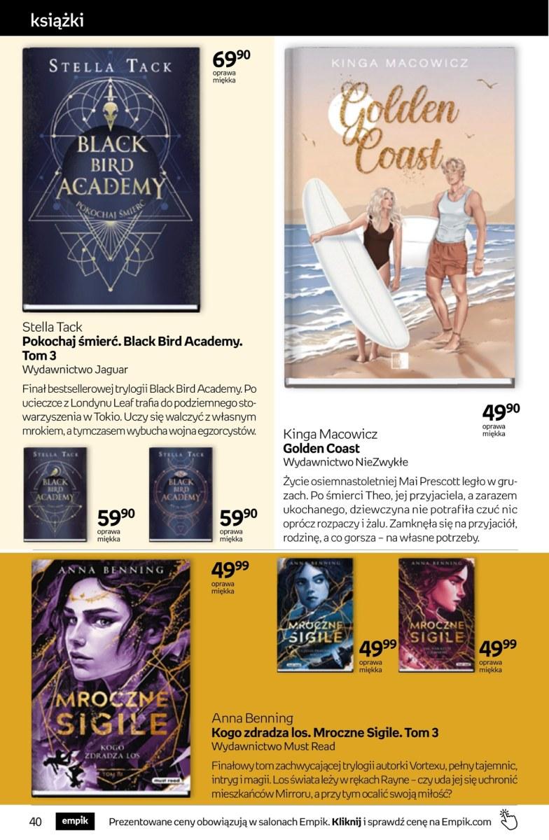 Gazetka promocyjna empik str. 40
