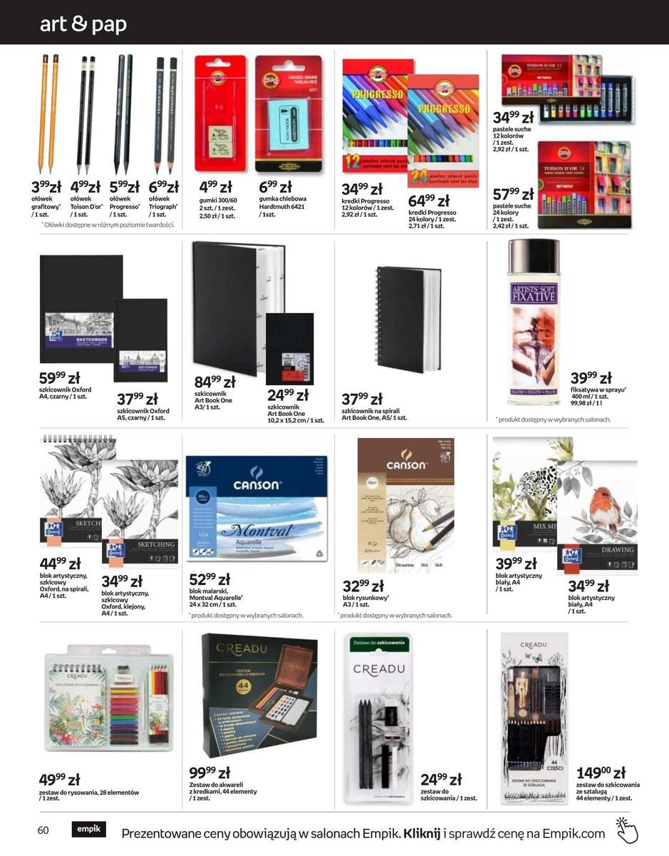 Gazetka promocyjna empik str. 60