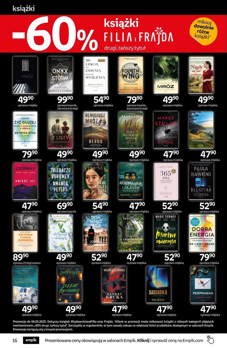 Gazetka promocyjna empik str. 16