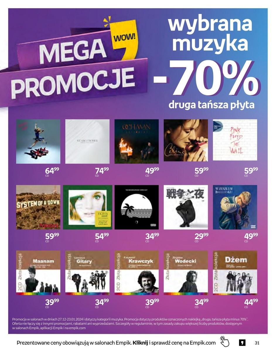 Gazetka promocyjna empik str. 31