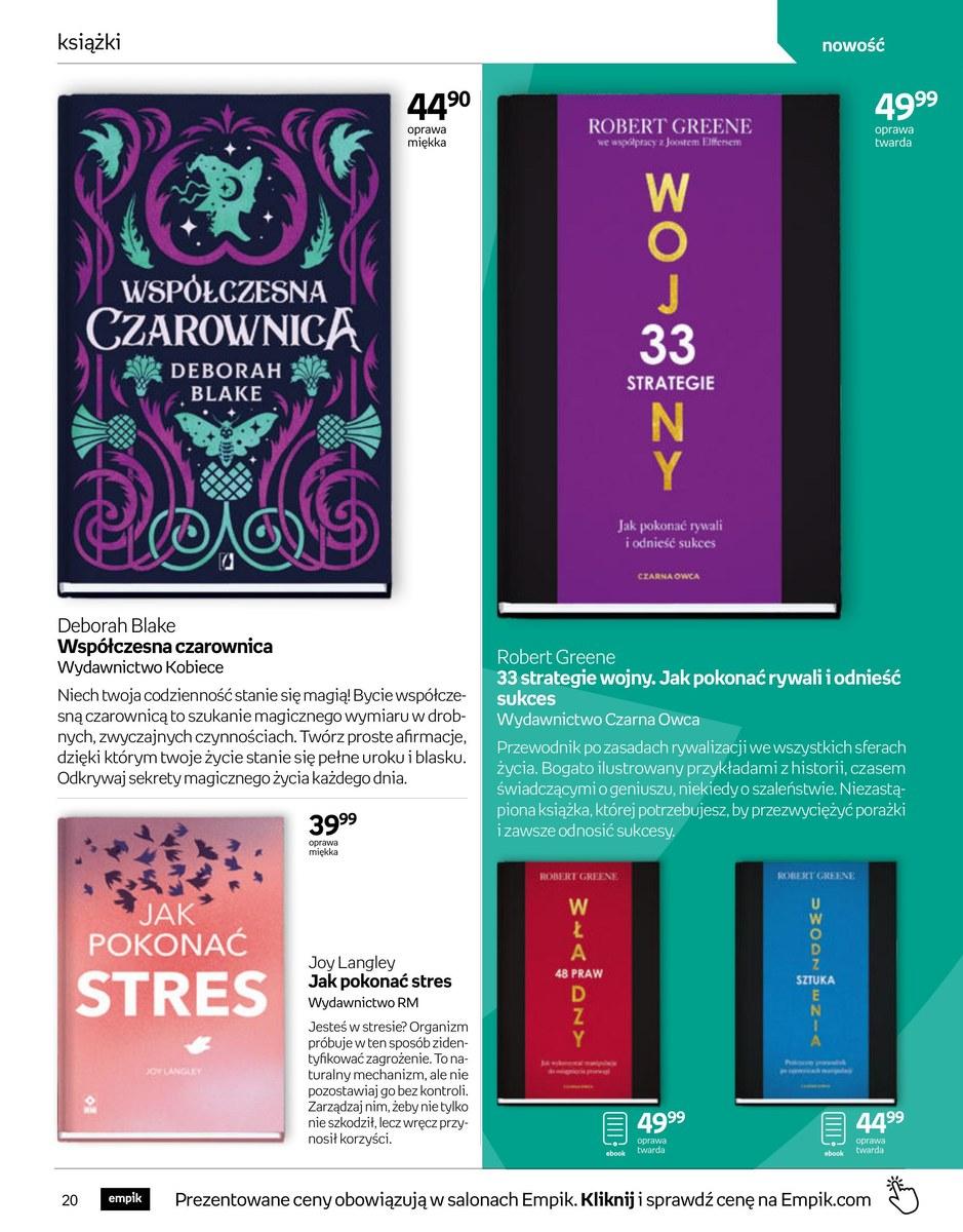 Gazetka promocyjna empik str. 20