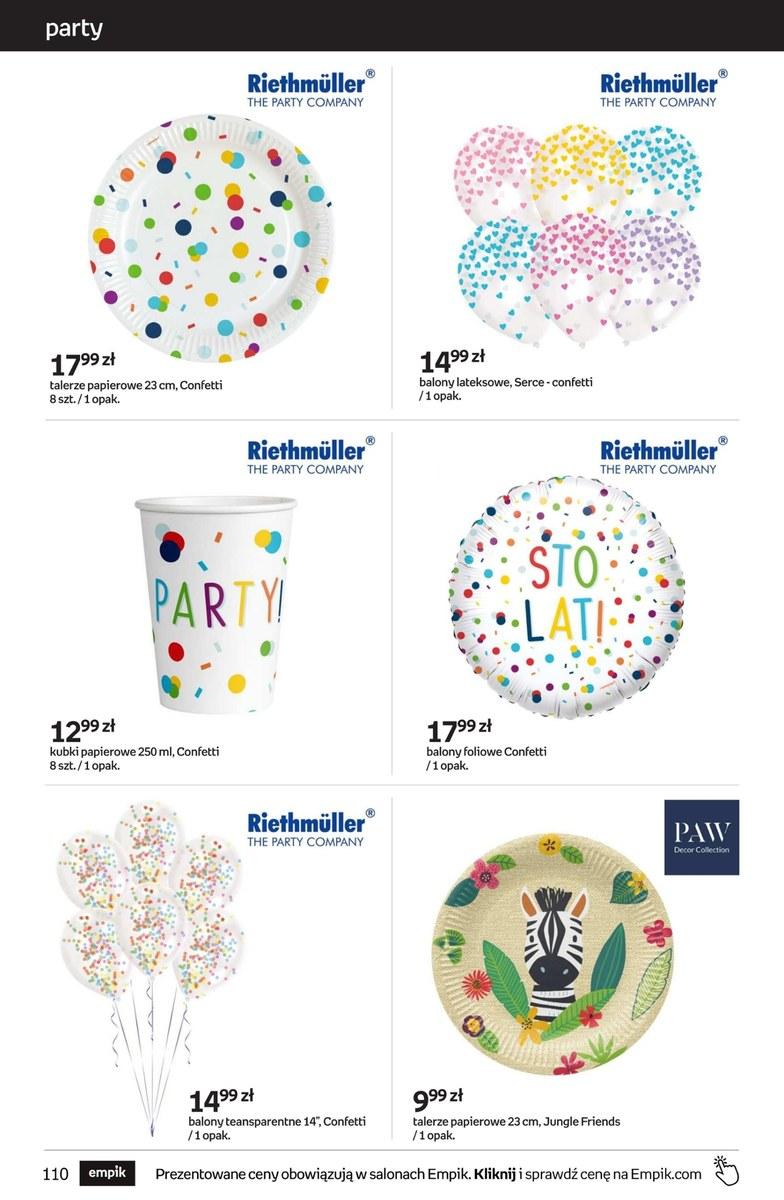 Gazetka promocyjna empik str. 110