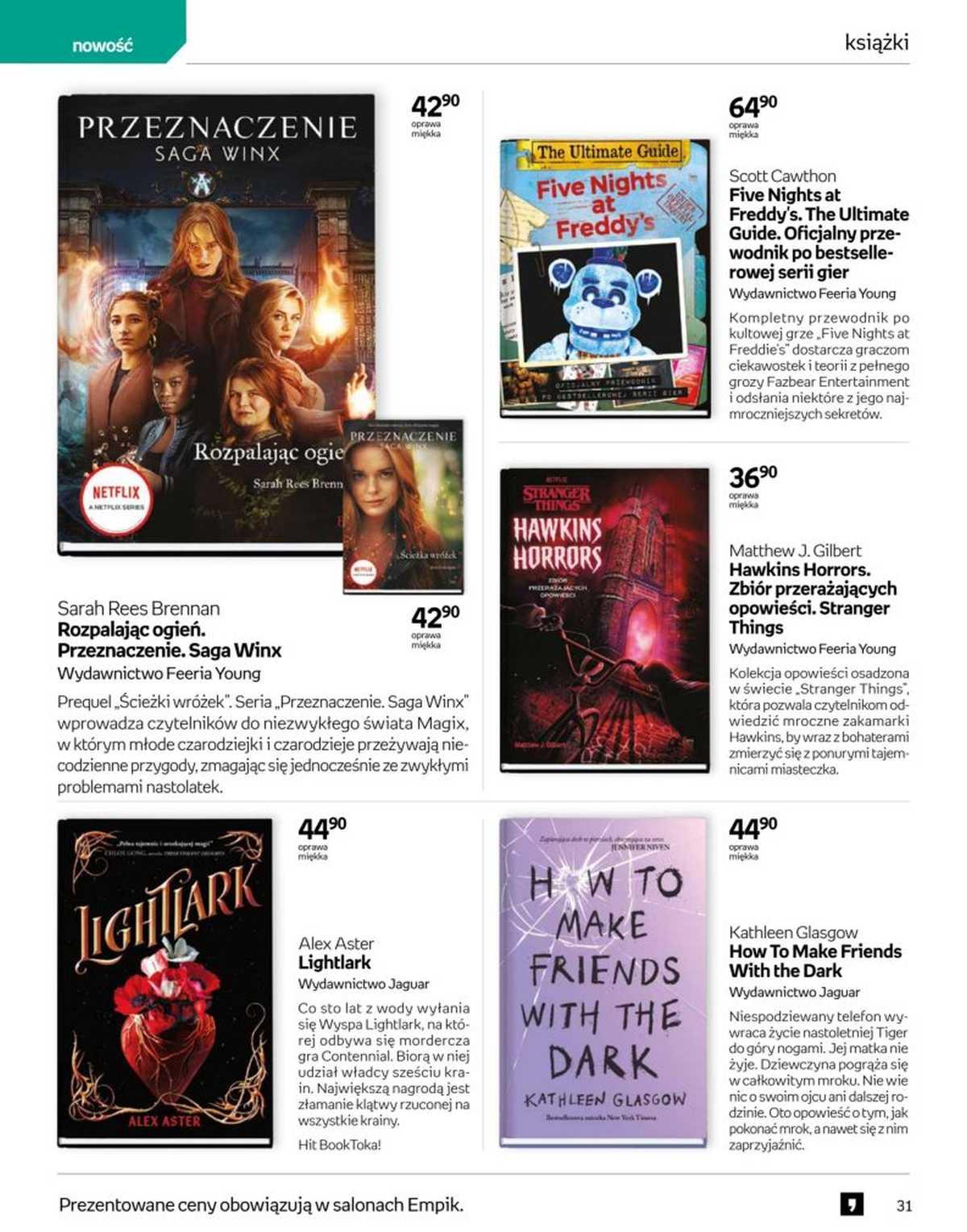 Gazetka promocyjna empik str. 31